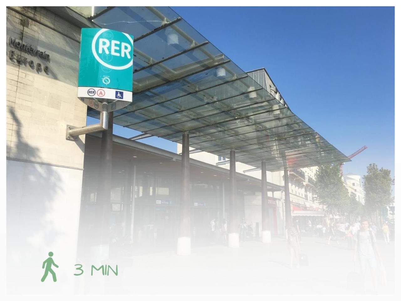 L'Organik Disney 7 Min Gare 5 Min Parking Prive Chessy  Εξωτερικό φωτογραφία